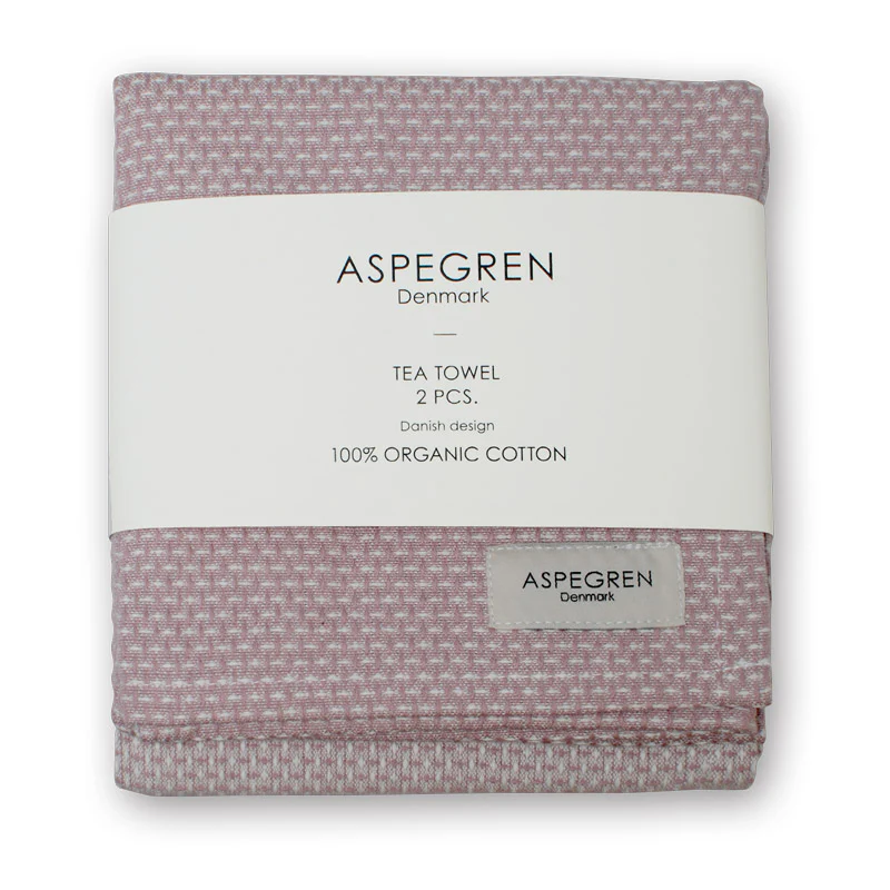 Aspegren Geschirrtuchset Wood Rose