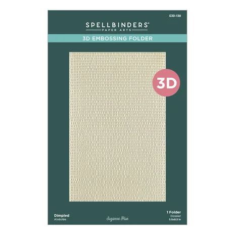 Prägefolder 3D Grübchen - Dimpled – Bild 2